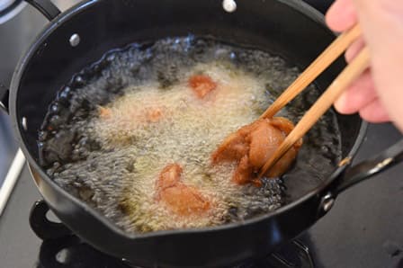 닭튀김 2차 튀기기 바삭한 완성