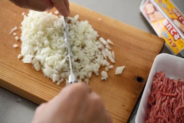 고로케 속 재료 볶기