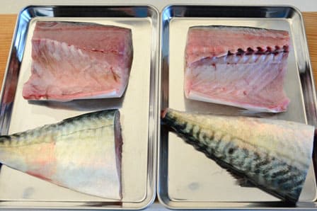 고등어 된장조림 손질