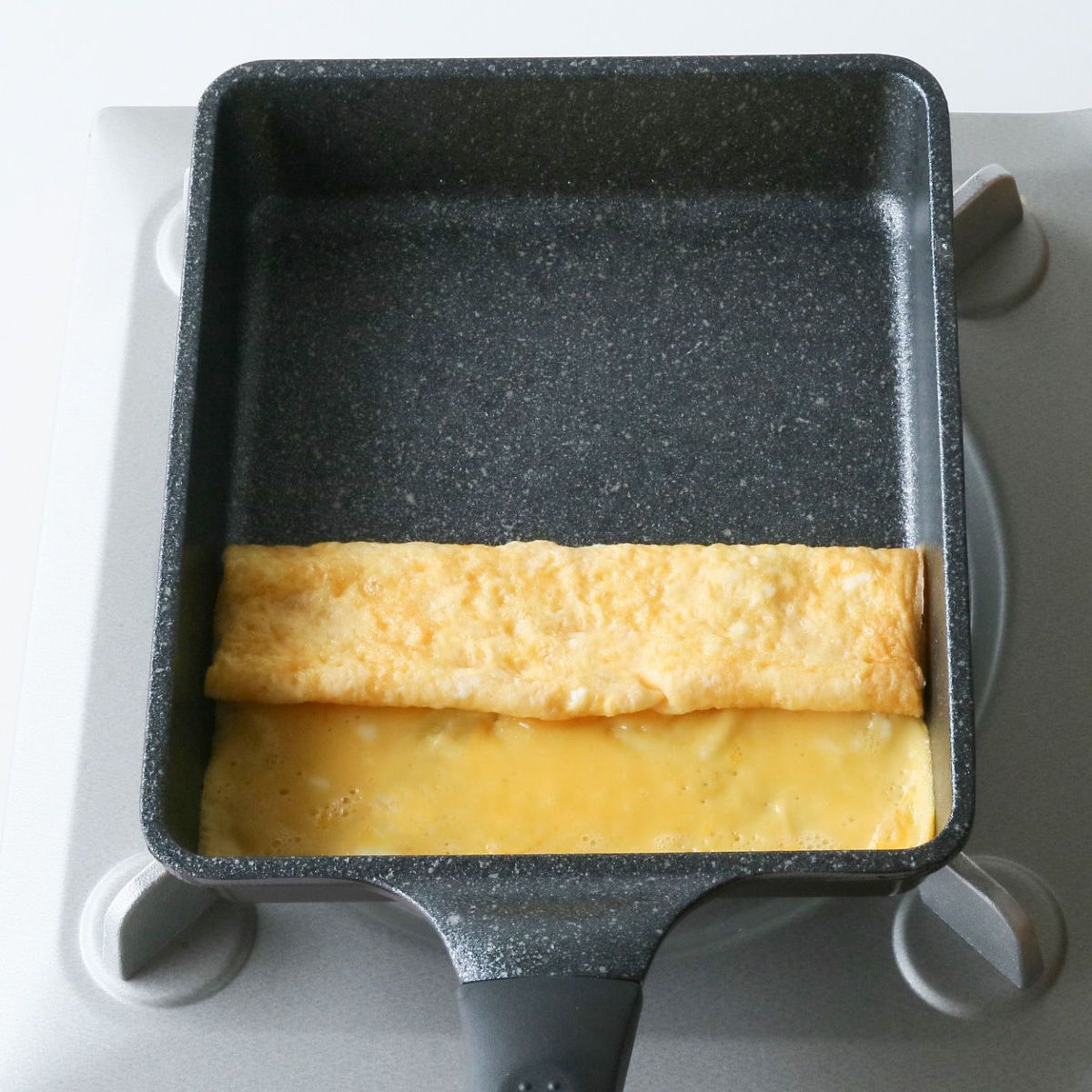 달걀말이 마무리 썰기