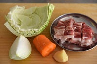 간장 볶음면 고기 조리기